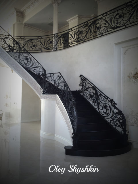STAIRCASE BANISTERS - olegshyshkin