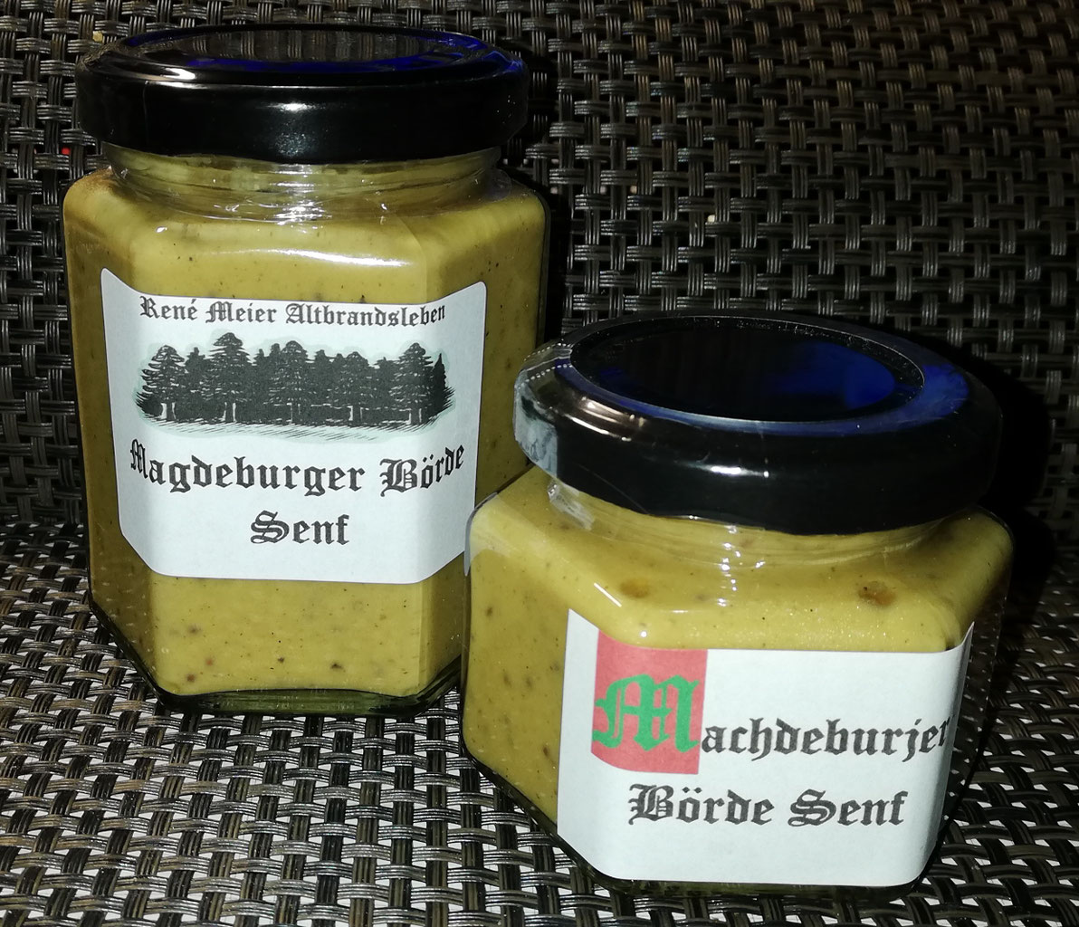 Meine Senfsorten Senfmeier Altbrandsleben die private SenfWebseite!