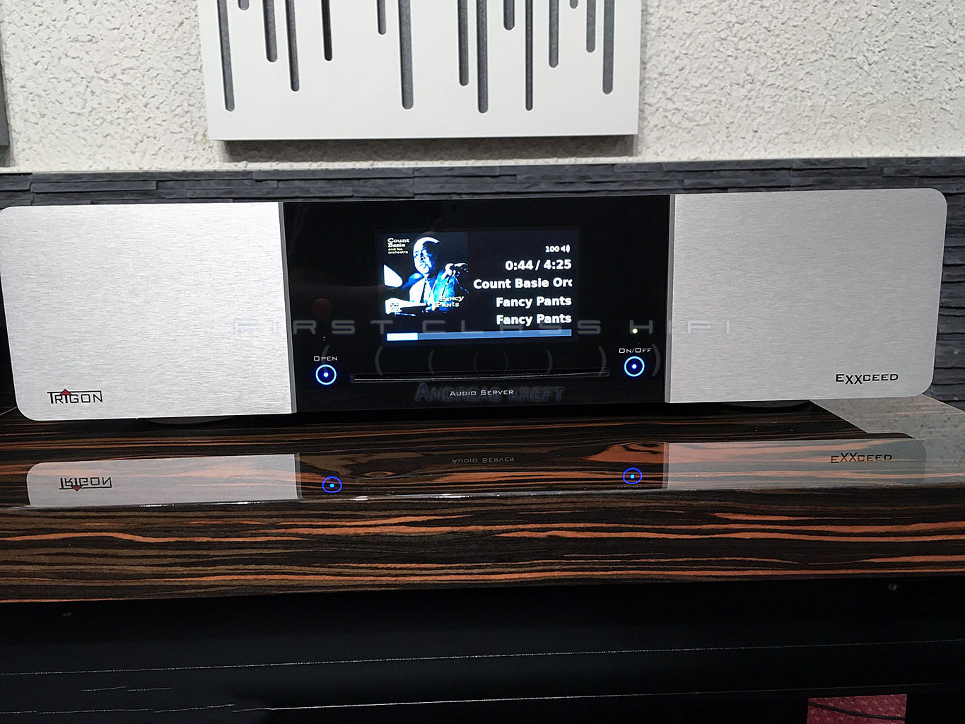 Trigon Exceed Audio Server FIRST CLASS HIFI Andreas Kreft in Wolfsburg.
