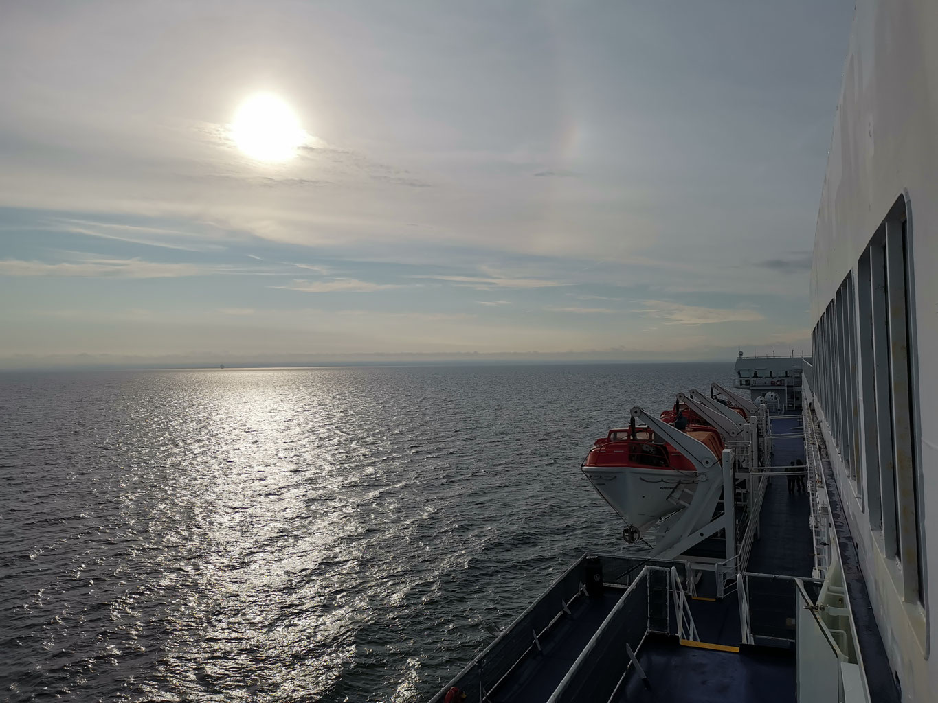 Mit der Fähre von Holland nach England Uwe´s Wanderseite