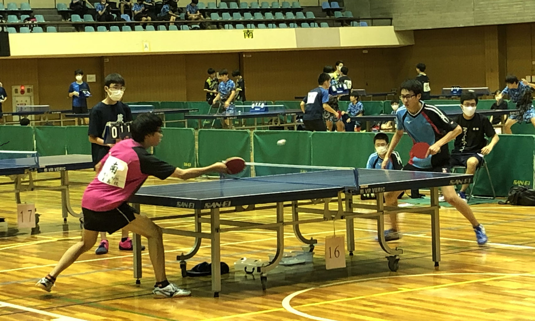 21年度 上半期 活動報告 埼玉県立浦和高等学校卓球部ob会