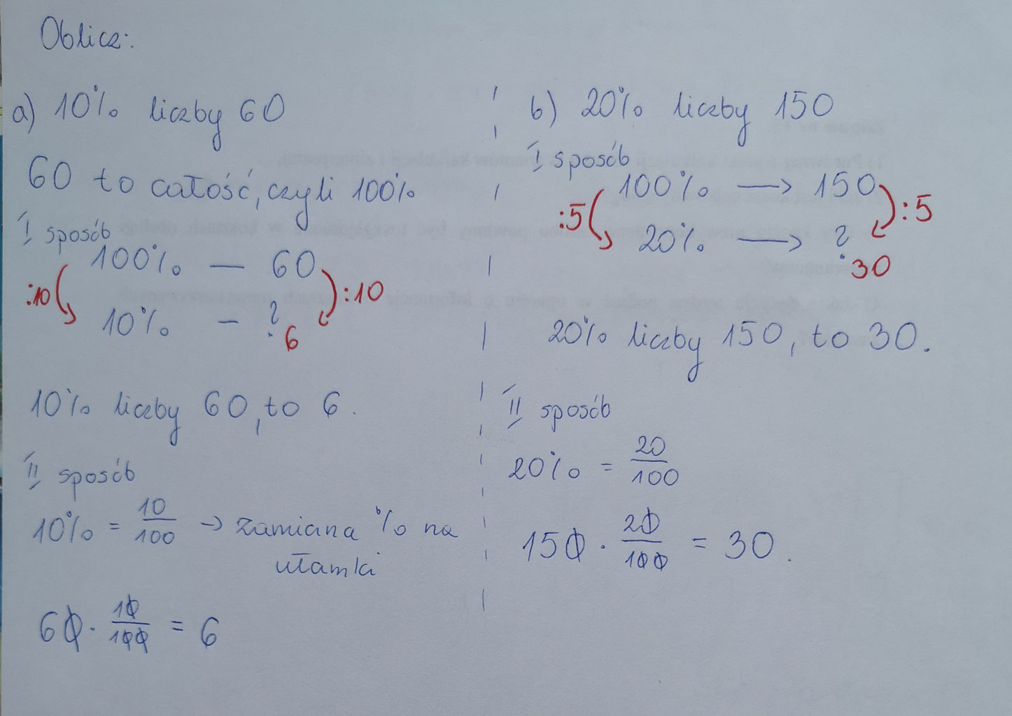 Sprawdzian Z Procentów 6 Klasa klasa 6 - sp143klasa5c