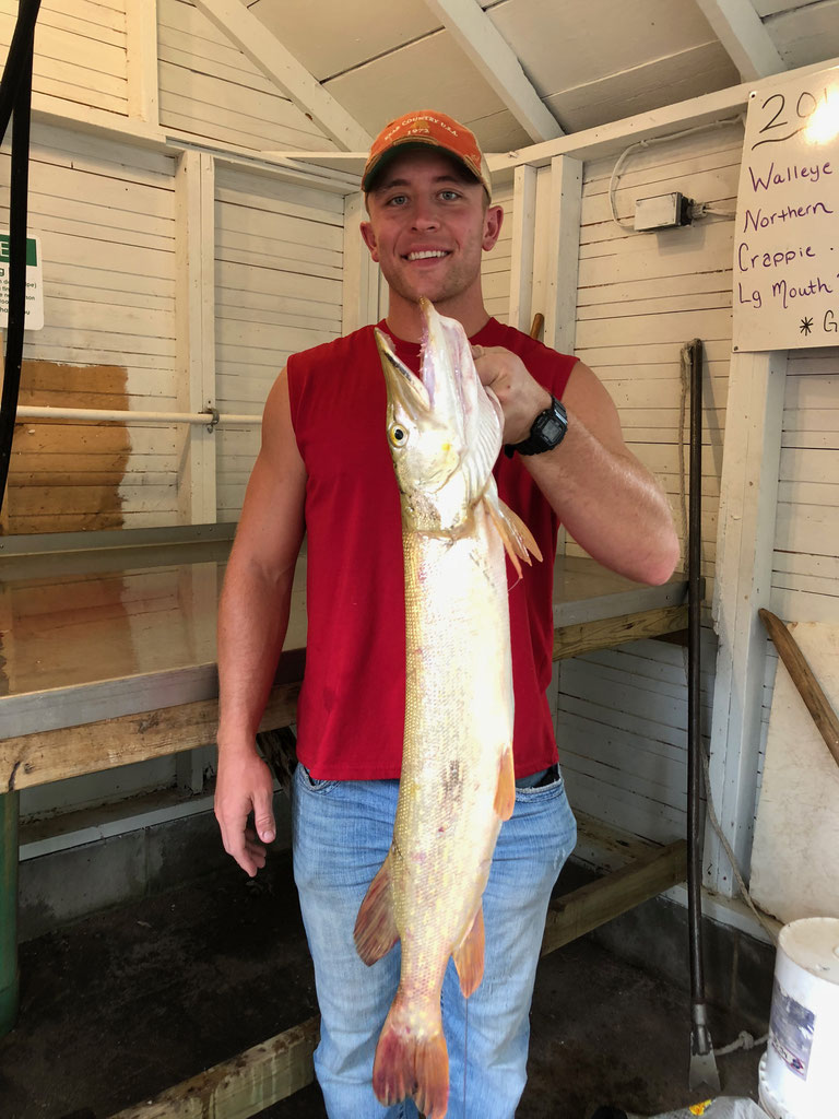 Fishing on Big Pine Lake Whispering Pines Resort on Big