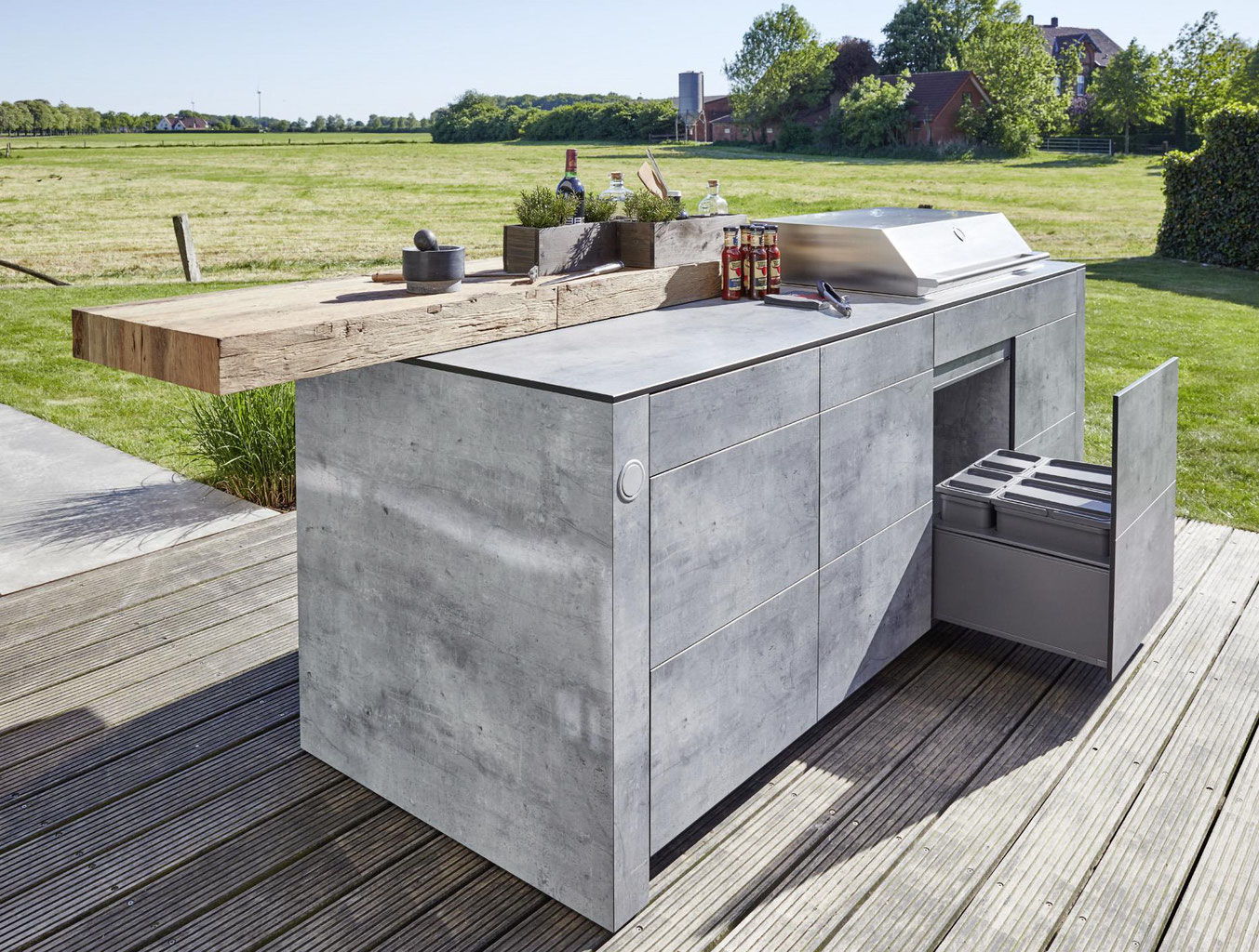 Luxus Outdoorkuchen Exklusiv Fur Die Schweiz Ackutech Ag