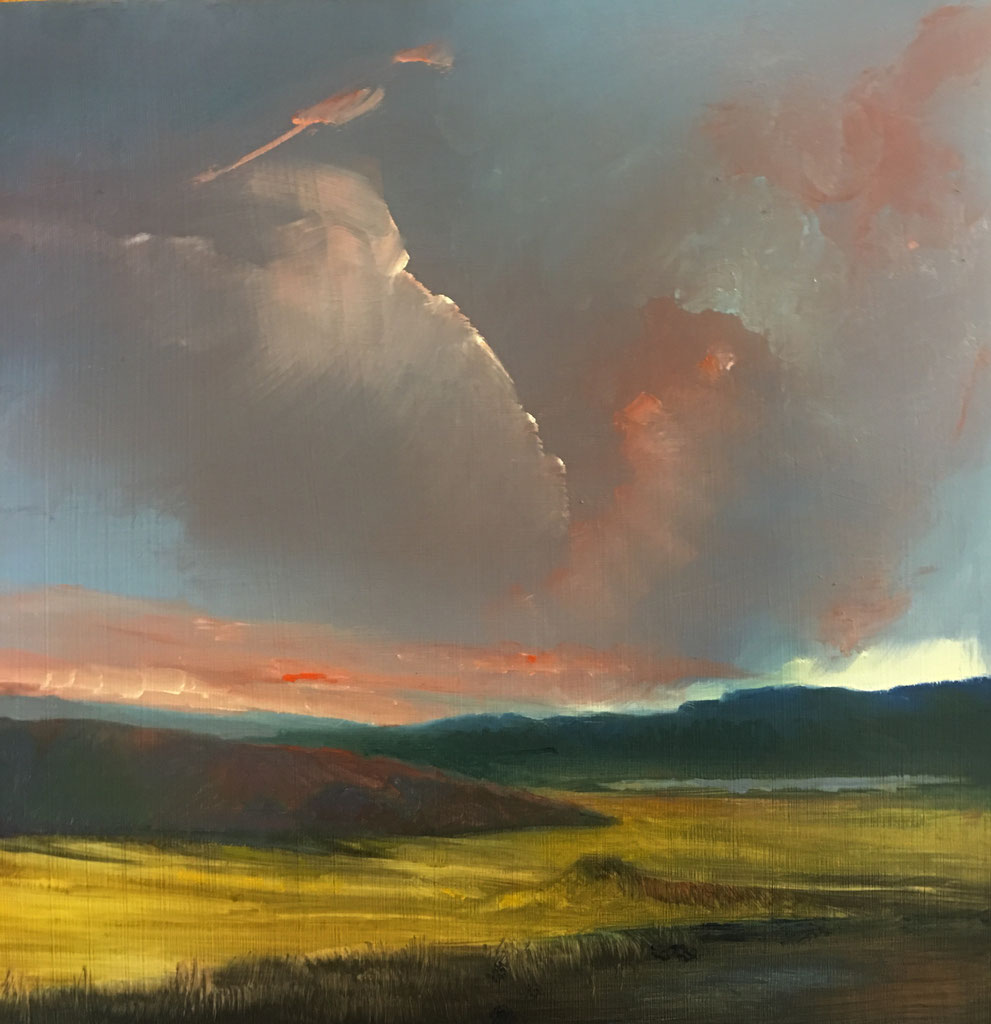 Small Landscape Painting 2 Gina Rossi Fine Art