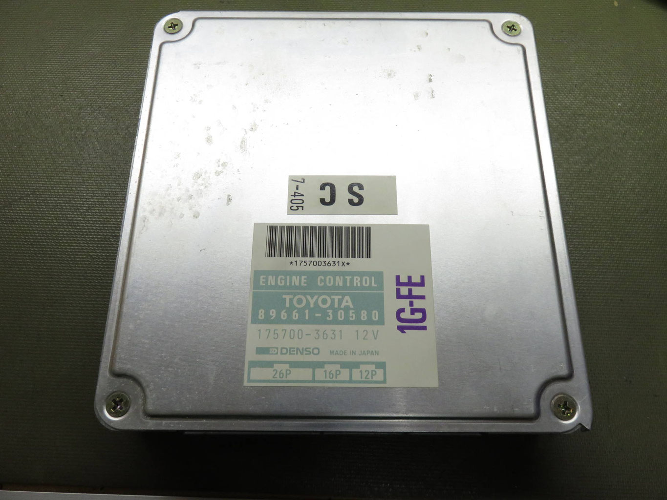 クラウン GS130 ECU予防修理 89661-30580(17500-3631) - 村岡 クラウン GS130 ECU予防修理 89661-30580(17500-3631) - 村岡