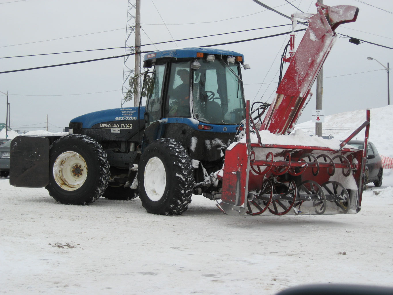 Déneigement résidentiel à Québec Stationnement Entretien PhilCam inc.