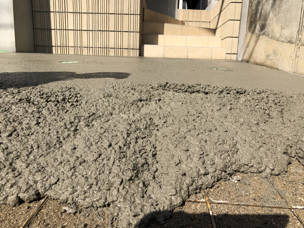 メーカー 広島市南区 分譲住宅 新築外構 土間コンクリート打設 - 広島｜外 その他