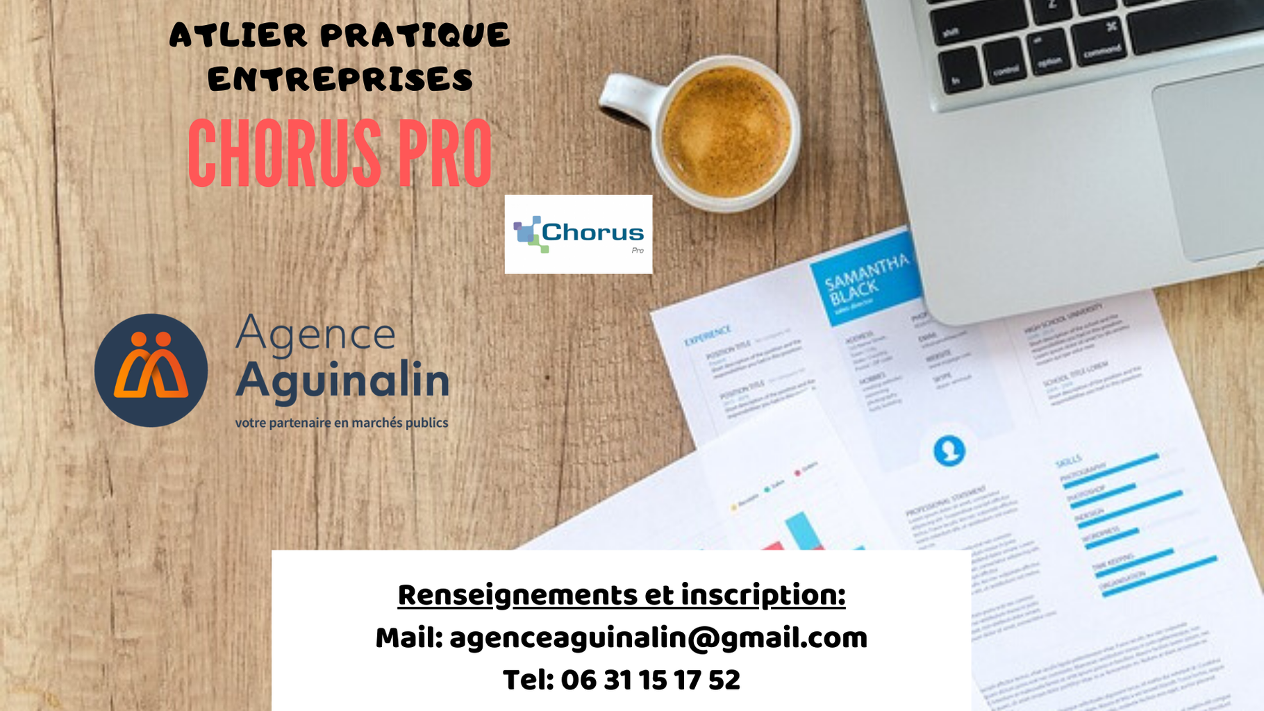 Chorus pro pour les entreprises Agence AGUINALIN
