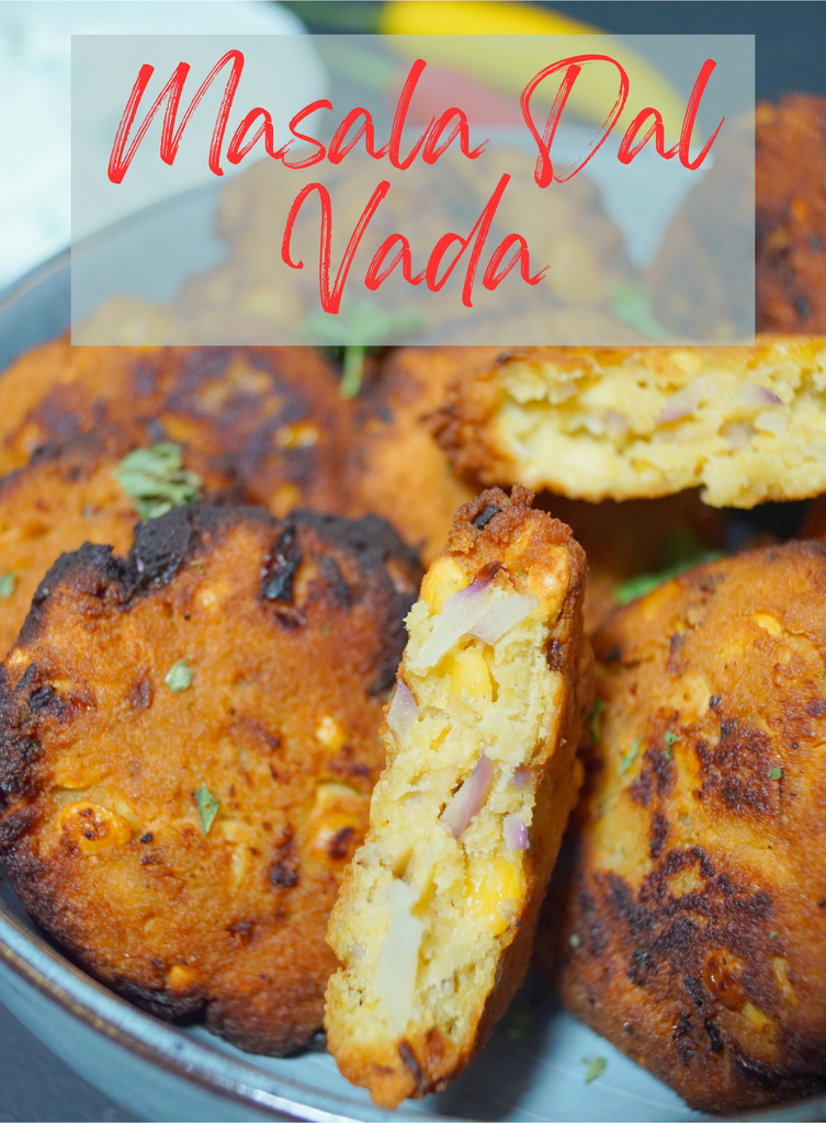 Masala Dal Vada für die vegane kulinarische Weltreise