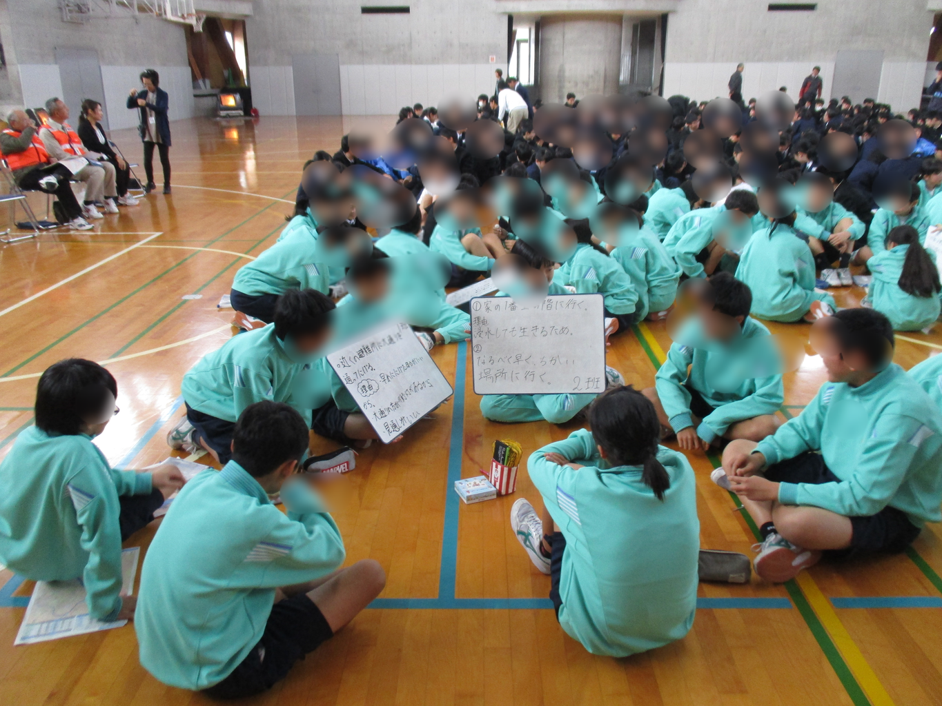 【新潟市立葛塚中学校】洪水災害からの避難行動と備えを考える NPO法人ふるさと未来創造堂