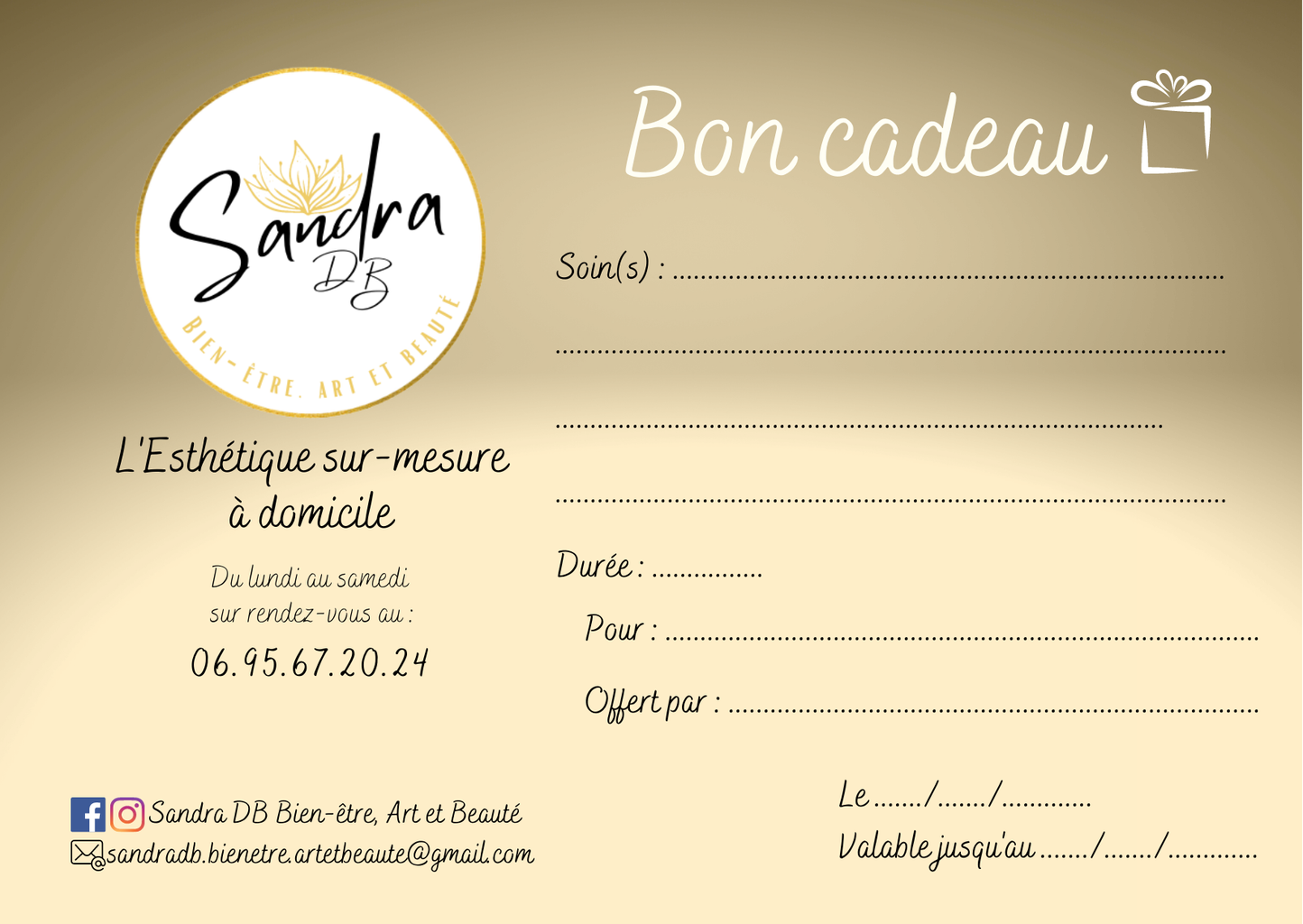 En manque d'inspiration d'idées cadeaux? Sandra