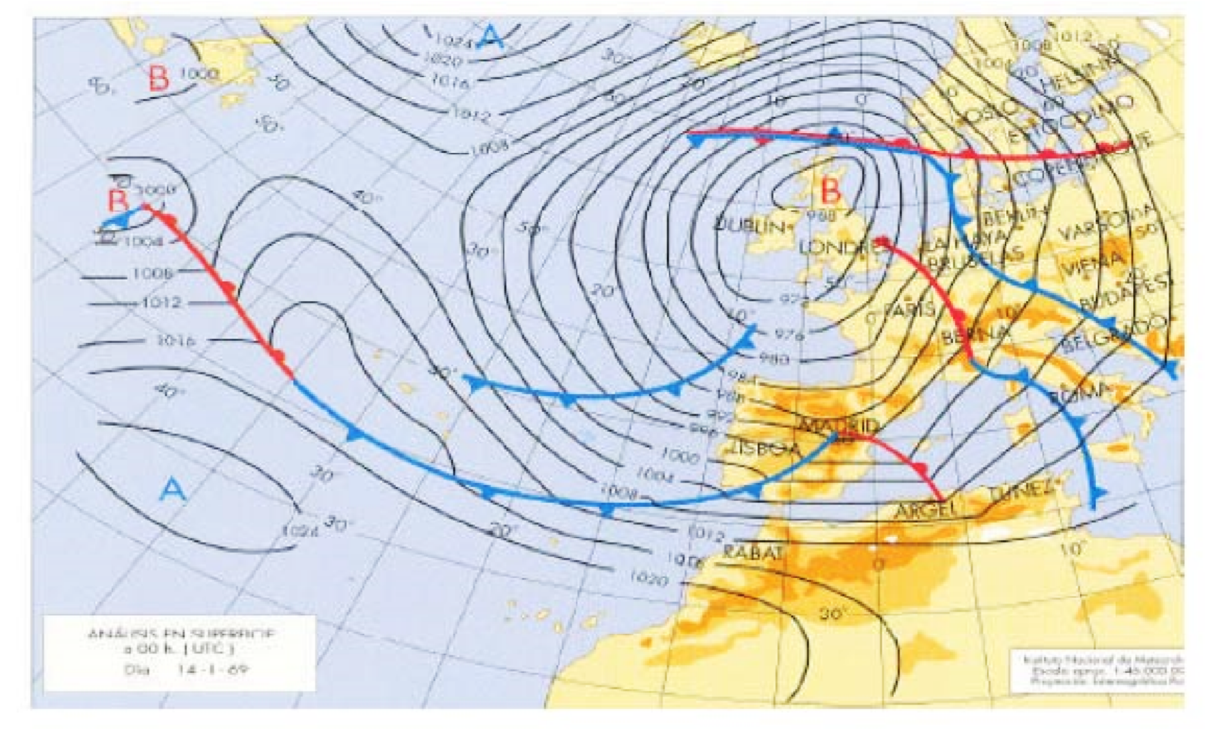 ¿cómo comentar un mapa del tiempo? - Recursos de Geografía e Historia