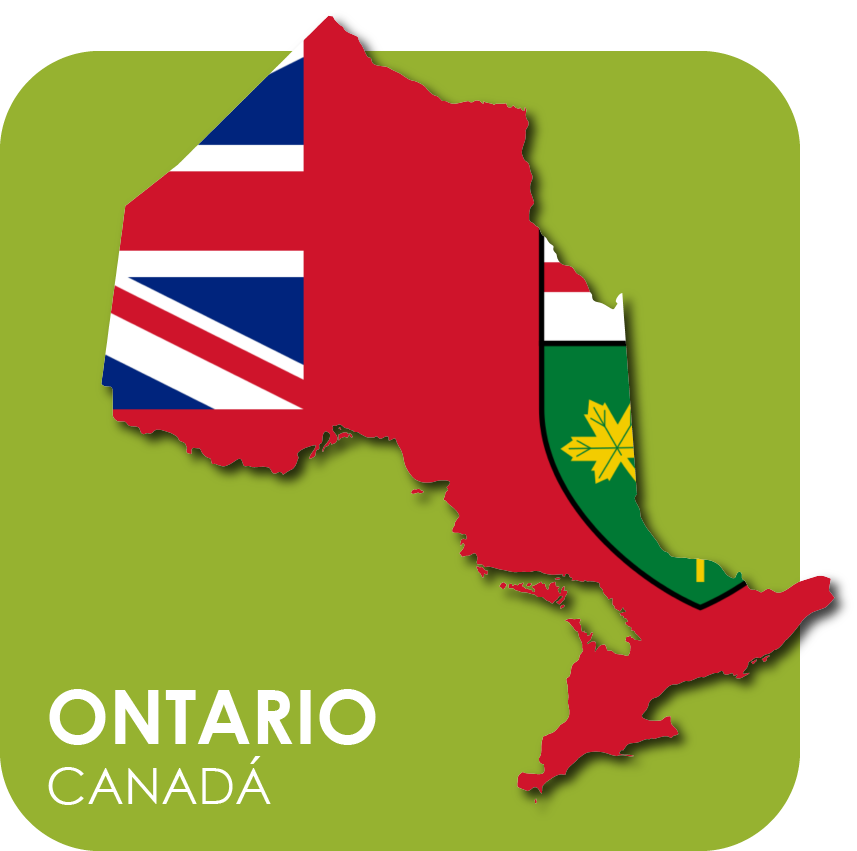 ontario Mapas y Banderas