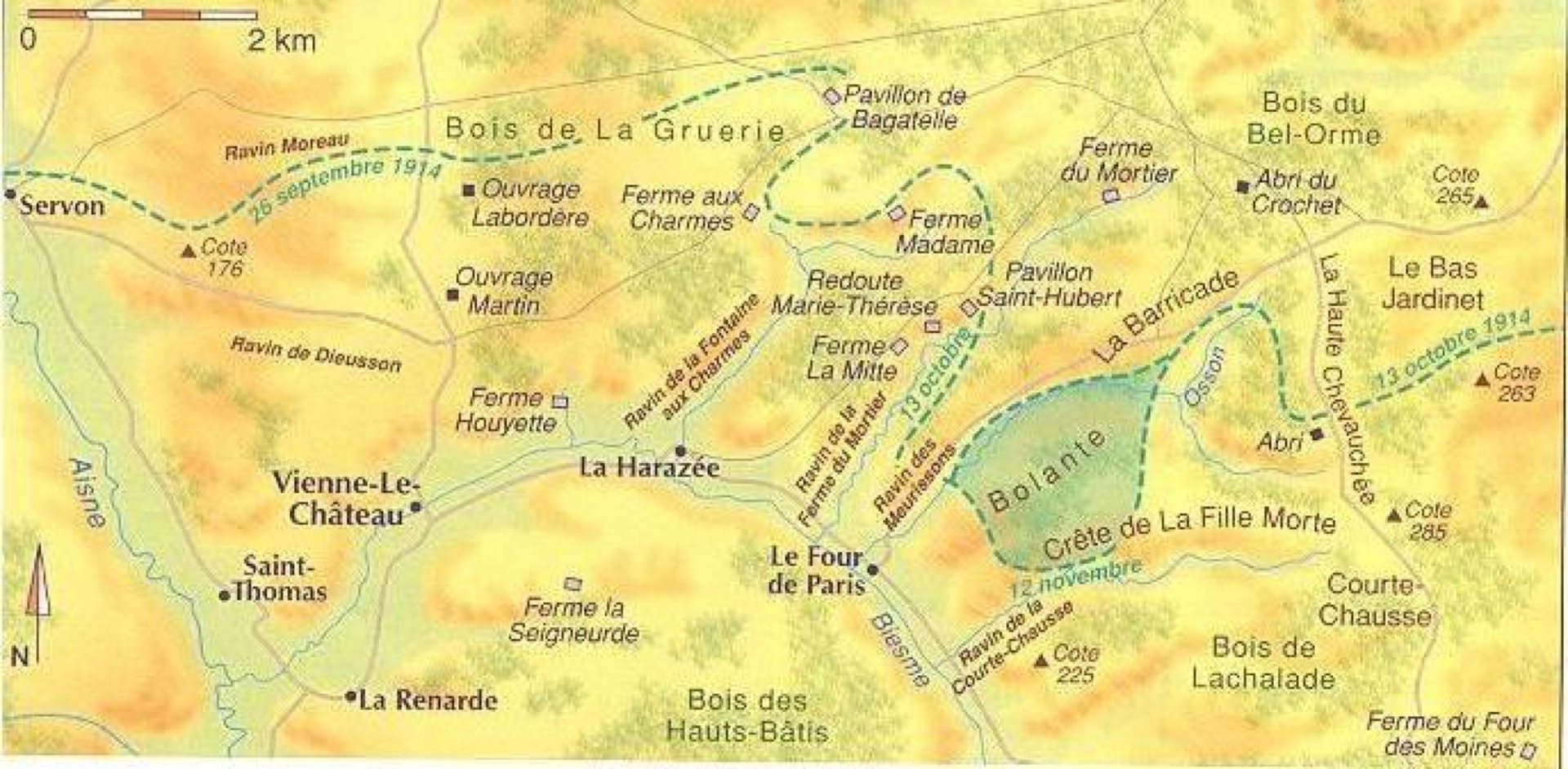 bataille d'Argonne histoiredegroix
