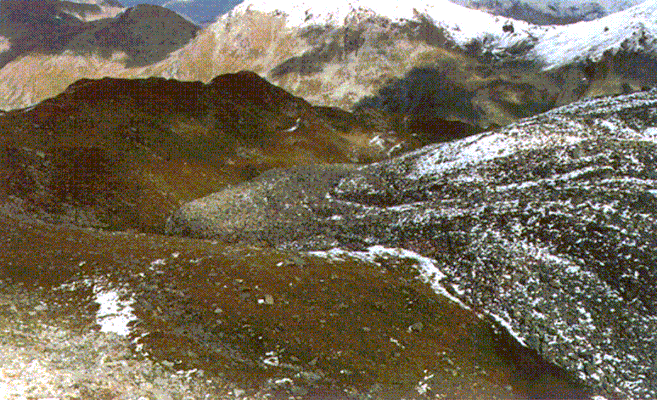 Rock Glacier sul Fleitschorn in Svizzera