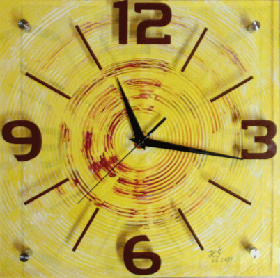Nr.:133 Uhr / 30x30 / 