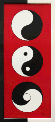 Nr.:171 YinYang-Taijitu-Hotu / 31x71 / 