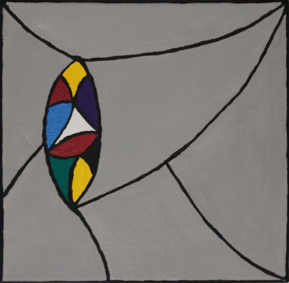 Nr.:202 ohne Titel / 20x20 / 
