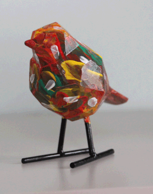 Nr.: 305 Vogel / 11x10 /