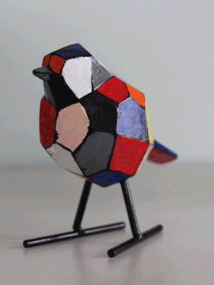 Nr.: 310 Vogel / 11x10 /