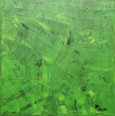 Nr.:271 ohne Titel / Acryl auf Möbelplatte / 30x30