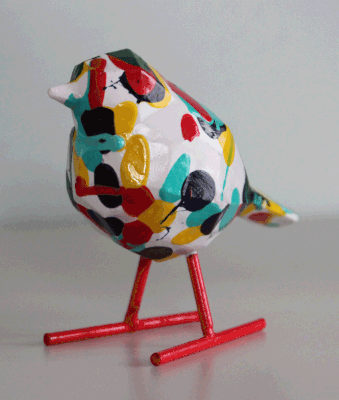Nr.: 308 Vogel / 11x10 / verkauft