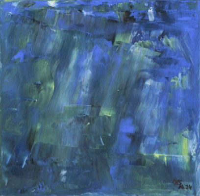 Nr.:272 ohne Titel / Acryl auf Möbelplatte / 30x30