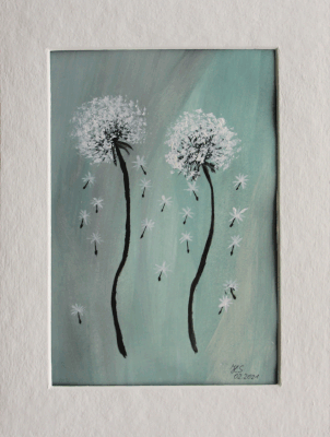 Nr.:163 Pusteblumen / 29x40 verkauft