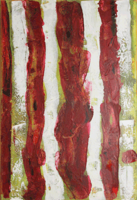 Nr.:  342 ohne Titel / Acryl auf Leinwand / 40x60