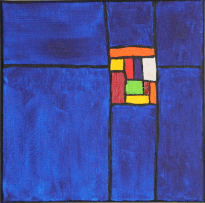 Nr.:200 ohne Titel / 20x20 / 