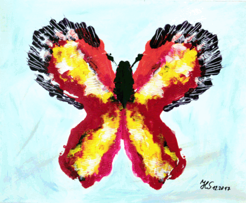 Nr.:69 Schmetterling / 51x42 / 