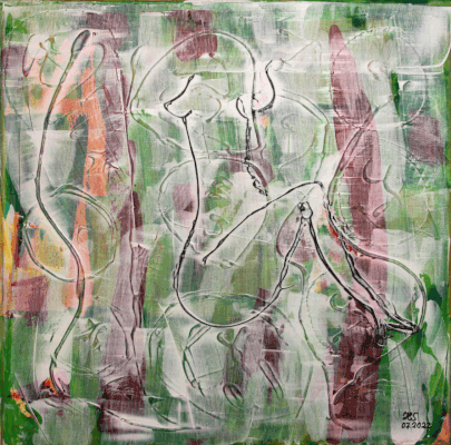 Nr.:213 Akt / 50x50 / 
