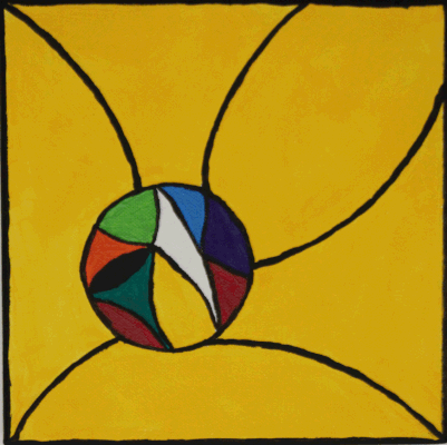 Nr.:203 ohne Titel / 20x20 /