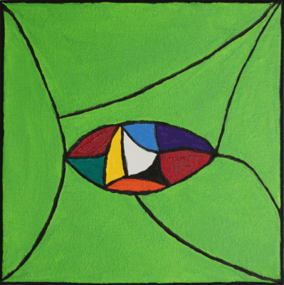Nr.:204 ohne Titel / 20x20 / 
