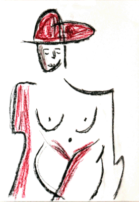Nr.:13 Frau / 27x42 / 
