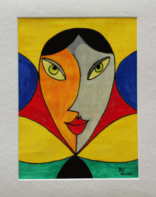 Nr.:173 Frauenkopf / 37x47 / verkauft