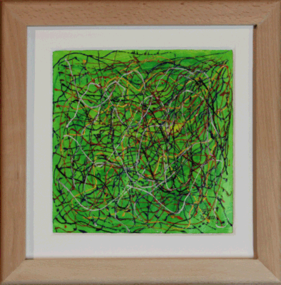 Nr.:128 ohne Titel / 28x28 / 