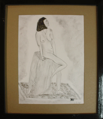 Nr,-93 Akt / 45x55 / 