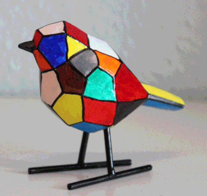 Nr.: 320 Vogel / 11x10 / verkauft