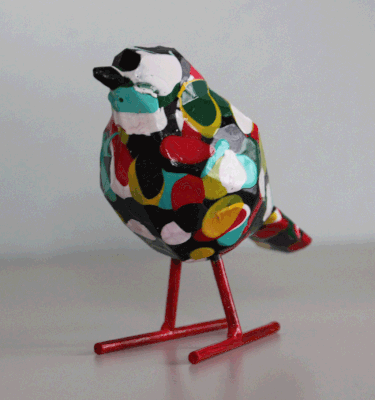 Nr.: 307 Vogel / 11x10 /