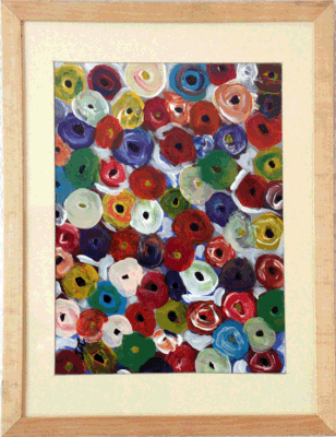 Nr.:18 Blüten(2) / 33x43 / 