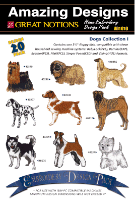Dogs Collection I (pack#1010GNP)
