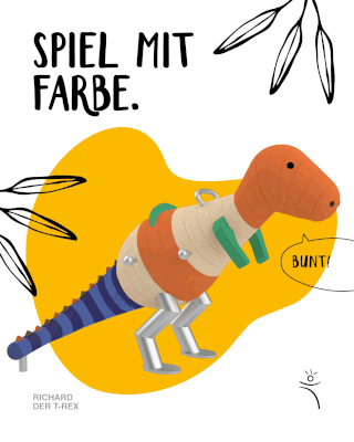 Dino Farbmöglichkeiten