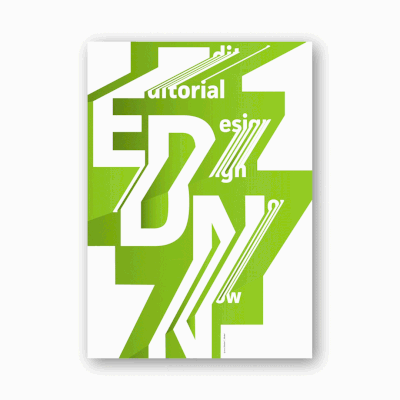 IG-Poster für das Symposium „Editorial Design Now“ an der ABK Stuttgart  | ©2020 Marius C. Merkel