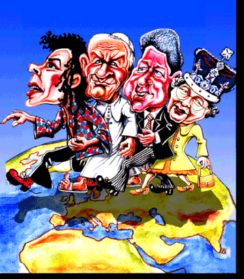 Man kennt sie weltweit, Michael Jackson, Papst Johannes Paul II. Bill Clinton und die Queen.