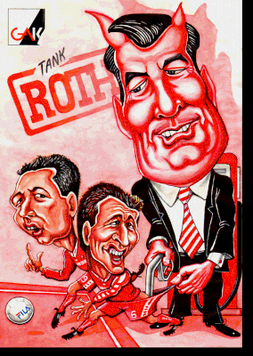 Sabitzer und Ramusch mit Rudi Roth.
