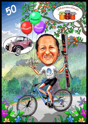 Karikaturen zeichnen lassen - 