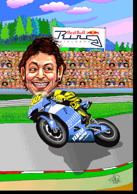 Valentino Rossi am Red Bull-Ring.