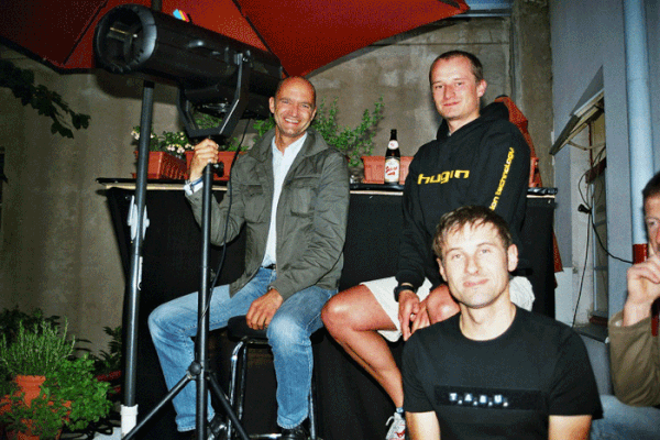 Günter Kvapil, Markus Riess, Ernst Döller (v.l.n.r.)